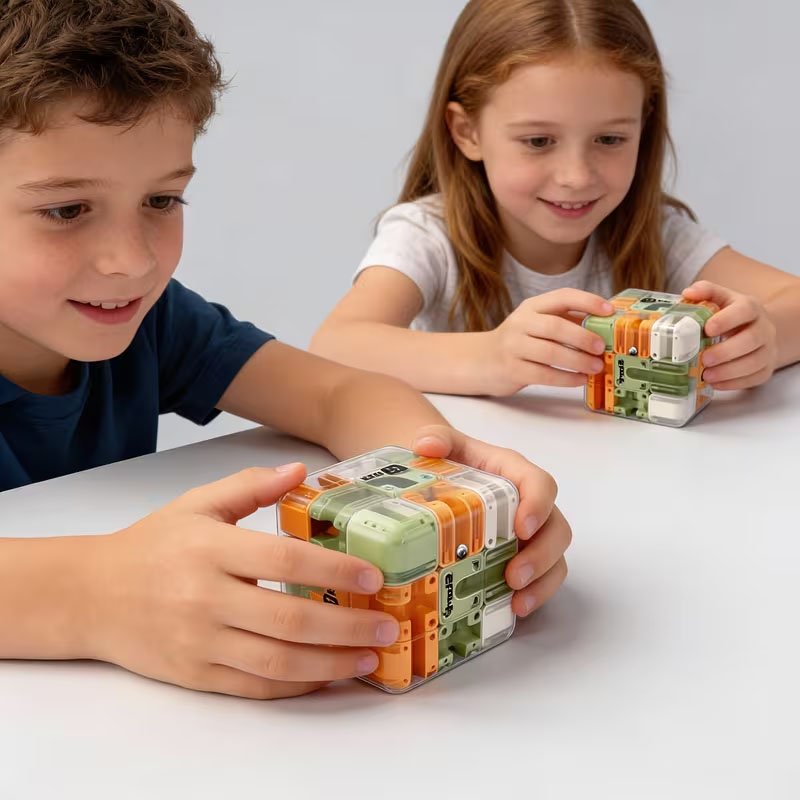 Cube Labyrinthe 3D Magique – Casse-Tête de Concentration et Anti-Stress – Image 2