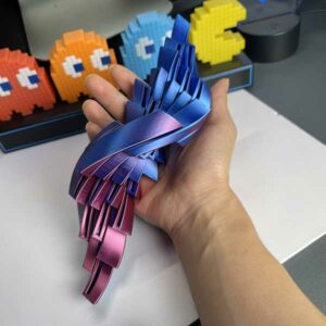 Alternative view of Cylindre de Flux Infini 3D – Tube de Décompression Visuelle & Sensorielle